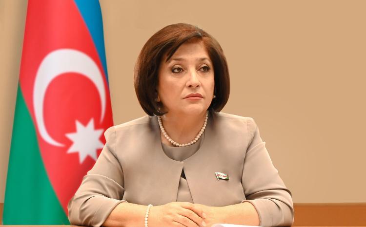 Глава Милли Меджлиса Сагиба Гафарова направила письмо председателю Госдумы России Вячеславу Володину 