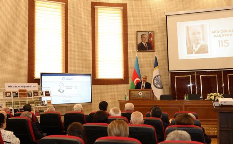 В БГУ проходит Республиканская конференция, посвященная 115-летию Мир Джалала Пашаева 