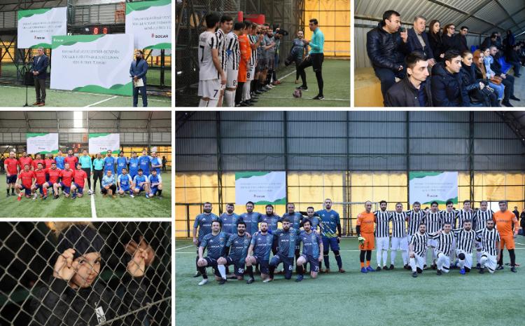 "Heydər Əliyev İli" çərçivəsində SOCAR-ın təşkilatçılığı ilə mini-futbol turnirinə start verilib 