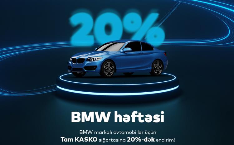 PAŞA Sığortadan BMW həvəskarlarına özəl Tam KASKO üzrə yeni kampaniya! 