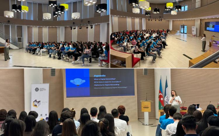 "MEDİAlab" layihəsi çərçivəsində ali təhsil müəssisələrinin tələbələri üçün seminar keçirilib 