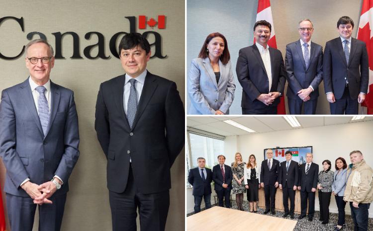 Состоялись встречи председателя комитета с парламентским секретарем МИД Канады и руководителем юридической фирмы "Pасе" 