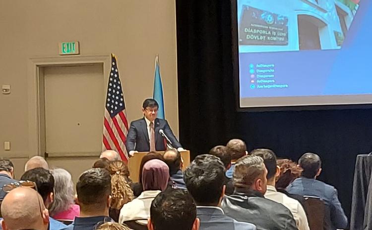 В американском городе Сан-Хосе состоялась встреча с азербайджанской общиной 