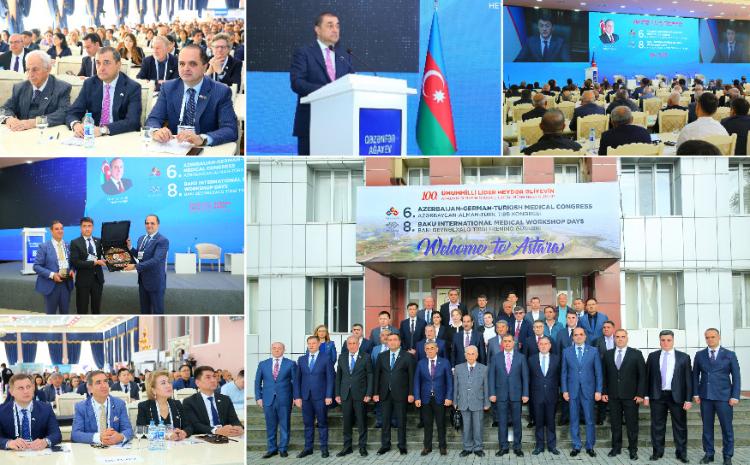 Astarada "VI Azərbaycan-Alman-Türk Tibb Konqresi" və VIII Bakı Beynəlxalq Tibbi Treyninq Günləri" keçirilir 