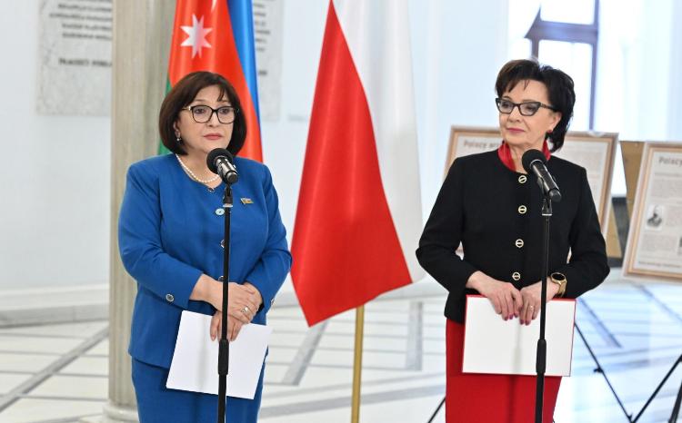 Глава Милли Меджлиса Сагиба Гафарова участвовала в открытии выставки «Жемчужины польского наследия в Азербайджане» 