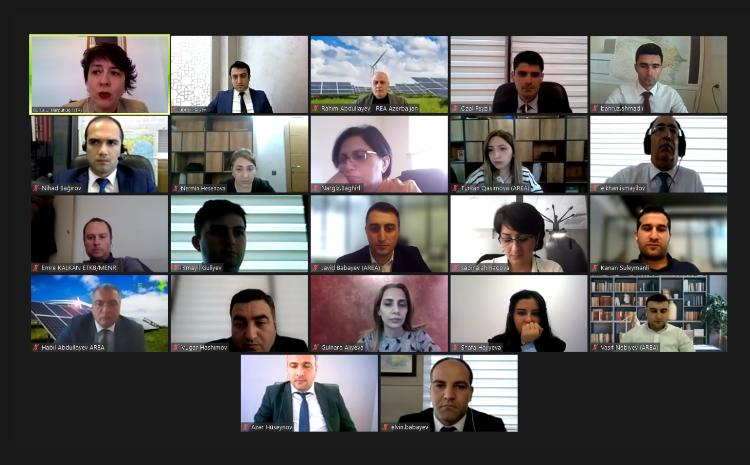 "Dayanıqlı şəhərlər və binalar" mövzusunda vebinar keçirilib 