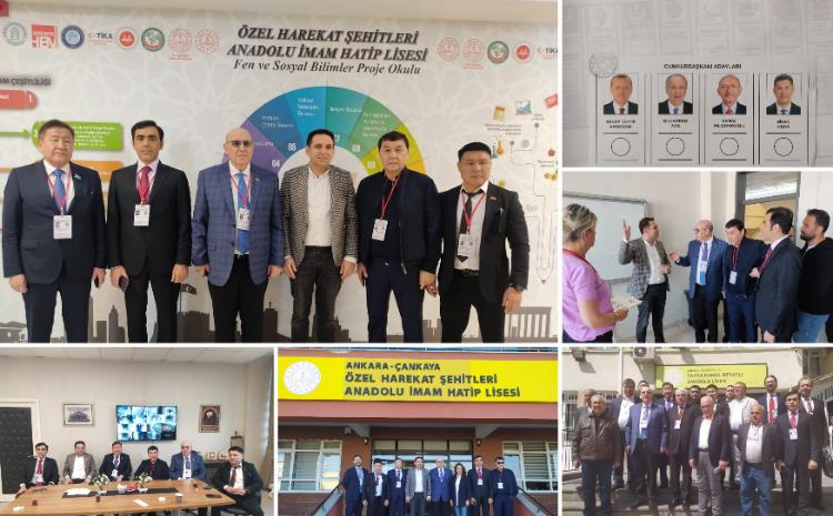 TÜRKPA Missiyası Türkiyədə Seçki Məntəqələrində 