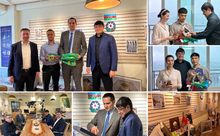 Председатель комитета побывал в Ассоциации "BUTA" и навестил корейско-азербайджанскую семью 