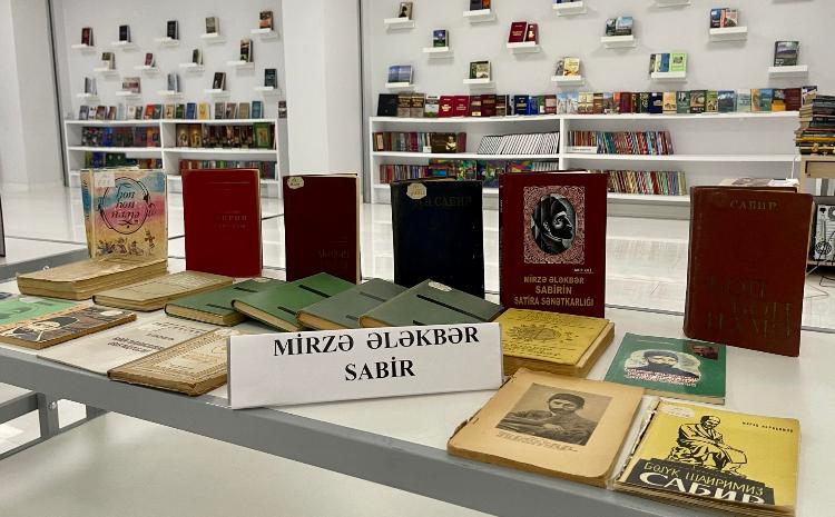 MEK-də M.Ə.Sabirin doğum günü münasibətilə sərgi təşkil edilib 