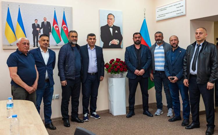 Odessa şəhərində Heydər Əliyevin 100 illiyi qeyd edilib 