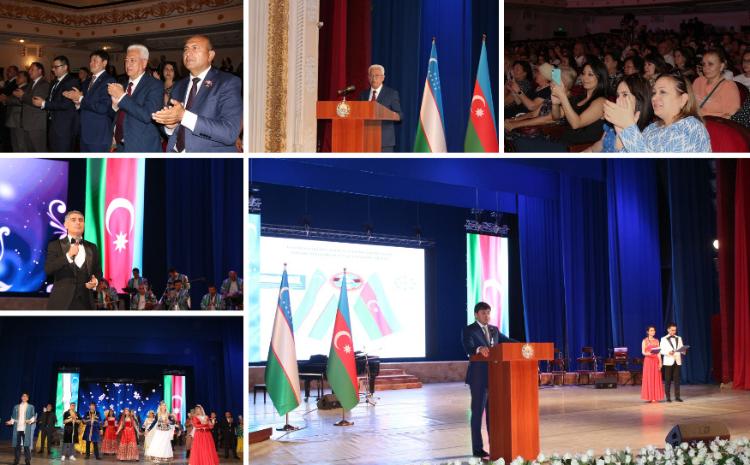 В Ташкенте состоялся торжественный концерт по случаю 100-летия Гейдара Алиева 