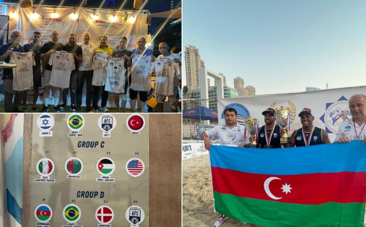 "Şuşa" BƏƏ-də keçirilən futvoley üzrə beynəlxalq turnirin qalibi olub 