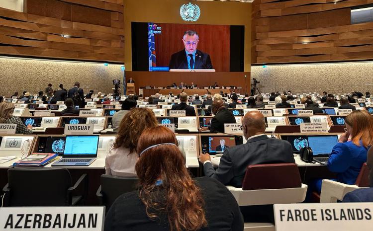 Министр здравоохранения Азербайджана выступил на пленарном заседании 76-й сессии Всемирной ассамблеи здравоохранения 