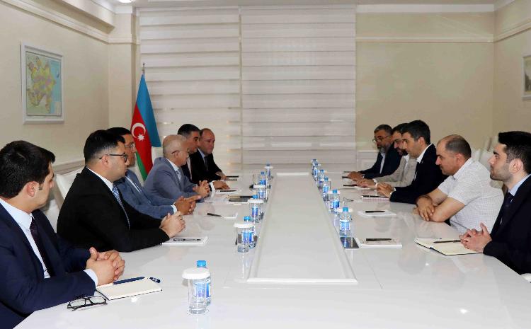 Dövlət Xidmətində Azərbaycan Qida və İçki Sənayeçiləri Assosiasiyasının nümayəndələri ilə görüş keçirilib 