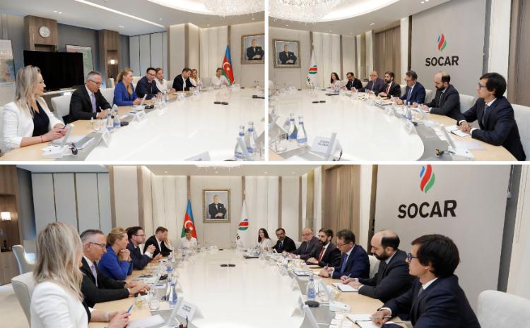 SOCAR-ın prezidenti "PKN Orlen" şirkətinin İdarə Heyətinin sədri ilə görüşüb 