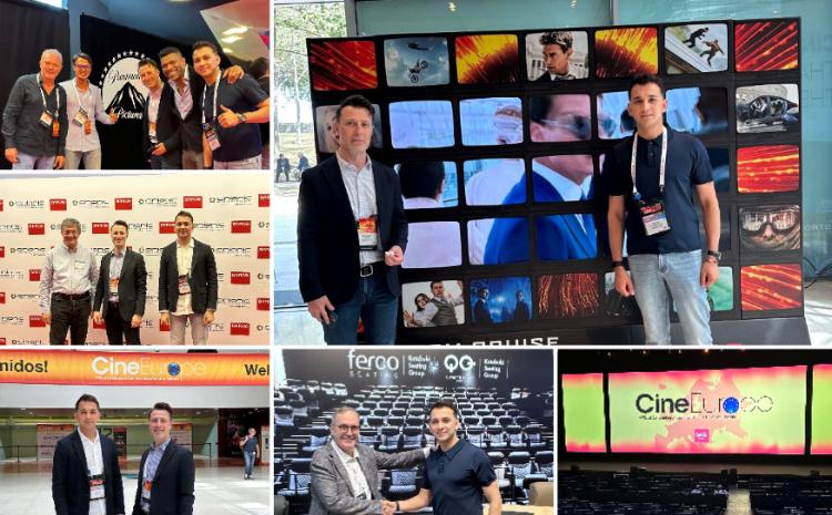 CinemaPlus принял участие на выставке CineEurope в Барселоне 