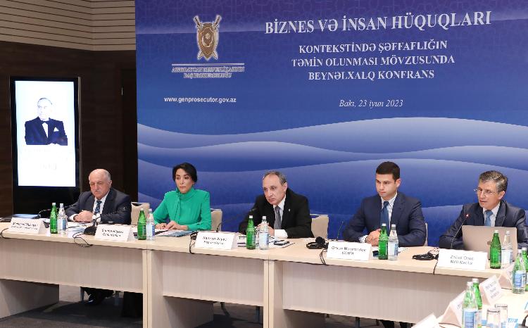 Ombudsman Aparatı və Baş Prokurorluq tərəfindən beynəlxalq konfrans təşkil olunub 