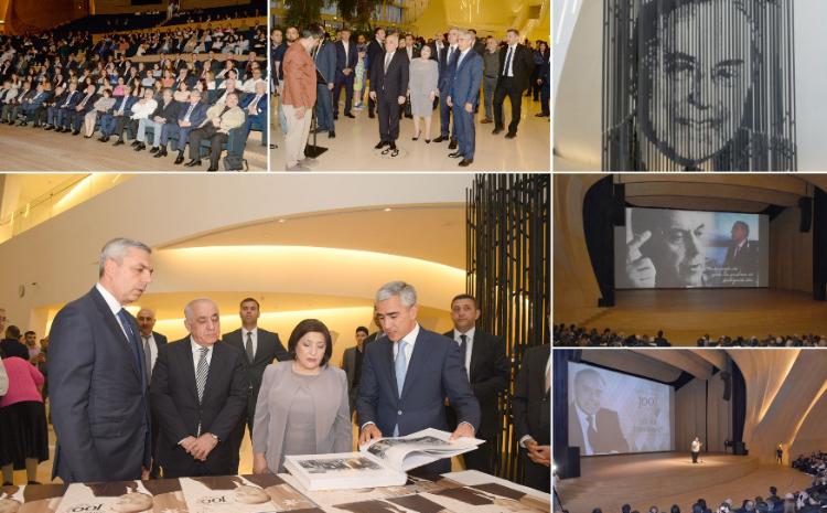 Installation, Photo Album, Documentary Film on Great Leader are presented at Heydar Aliyev Centre 