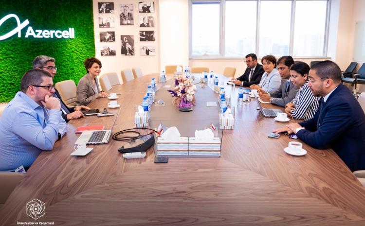 "Tech Mahindra" şirkəti və Azercell arasında görüş keçirilib 