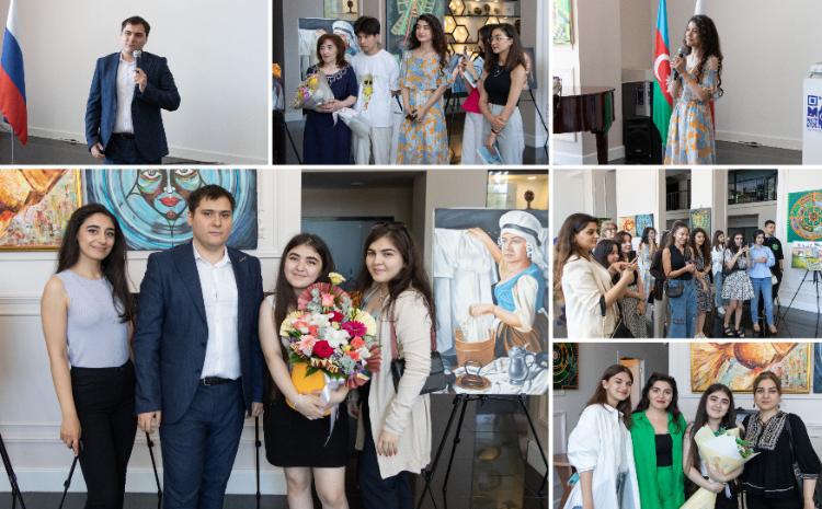 В Русском доме в Баку состоялось очередное открытие выставки молодых талантов 