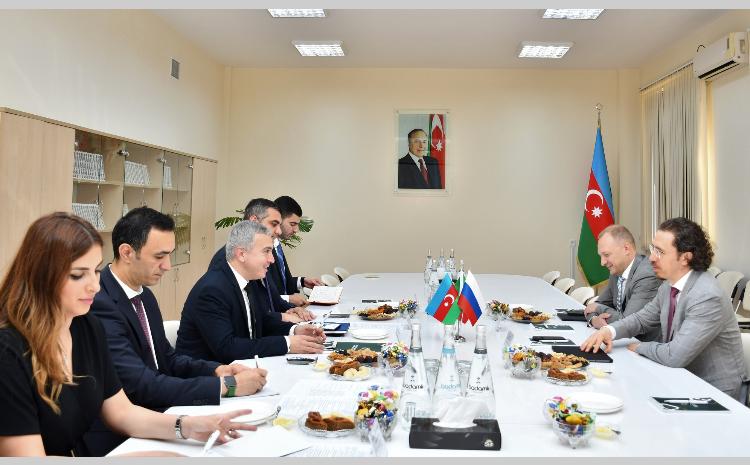 Tatarıstan nümayəndə heyəti ilə əməkdaşlıq əlaqələri müzakirə edilib 