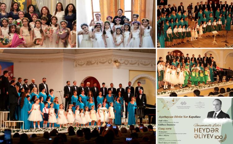 Ümummilli Lider Heydər Əliyevin 100 illik yubileyinə həsr olunmuş konsert proqramı keçirilib 