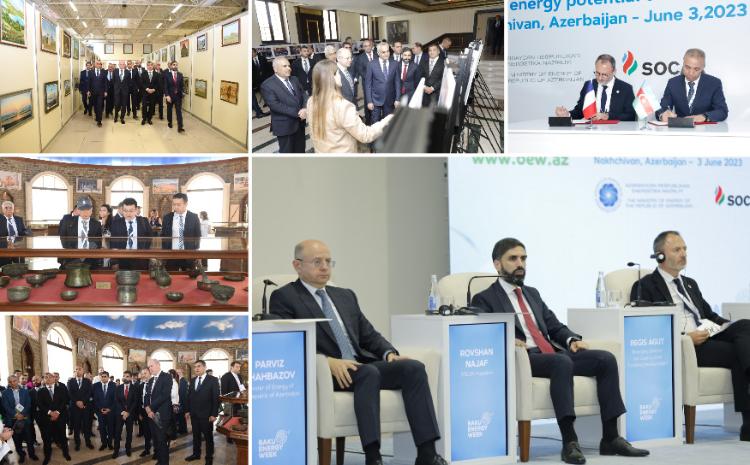 "Heydər Əliyev İli" çərçivəsində Bakı Enerji Forumunun xüsusi sessiyası Naxçıvan şəhərində təşkil olunub 