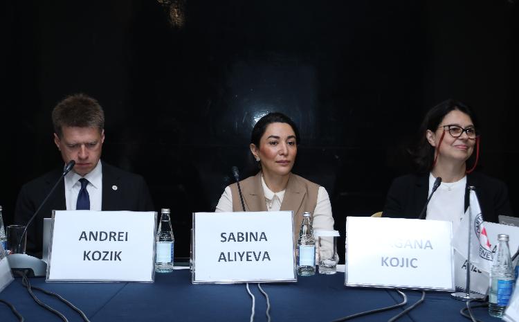 Ombudsman Aparatının əməkdaşları "Beynəlxalq humanitar hüququn milli səviyyədə implementasiyası" mövzusunda seminarda iştirak edib 