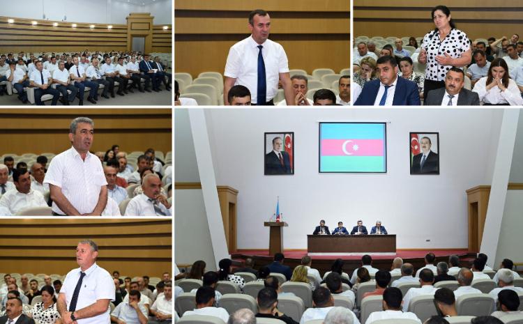 "Azərişiq" ASC-nin nümayəndələri Zaqatalada sahibkarlarla görüşdü 