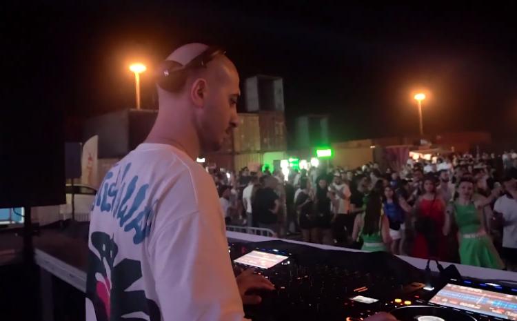 The "Silk Road" electronic music festival was held in the Port of Baku - VIDEO