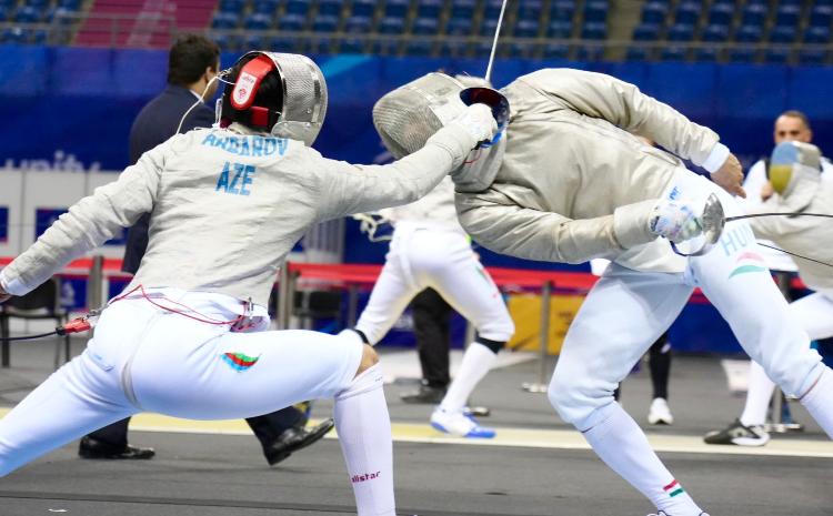 III Avropa Oyunları: Kişi sablyaçılarımız medallar uğrunda mübarizəni dayandırıblar 