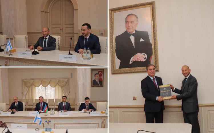 İsrailin Azərbaycandakı səfirliyinin missiya rəhbərinin müavini Gəncə şəhərində olub 