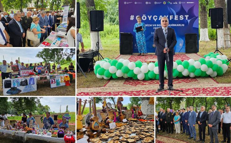 Göyçayda növbəti dəfə "Aqroturizm və sosial Sahibkarlıq" festivalı keçirilib 