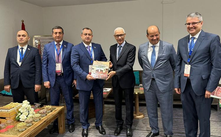 Vitse-spiker Adil Əliyevin Mərakeş Krallığının hər iki palatasının sədrləri ilə görüşü keçirildi 