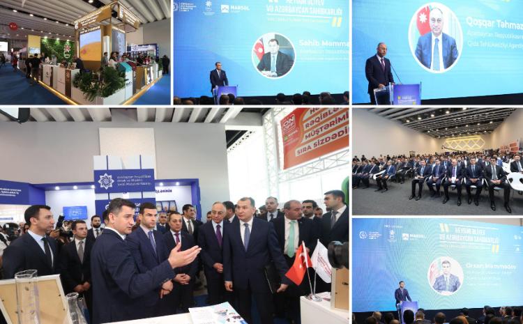 "Heydər Əliyev və Azərbaycan sahibkarlığı" mövzusunda yerli şirkətlərin sərgisi öz işinə başlayıb 