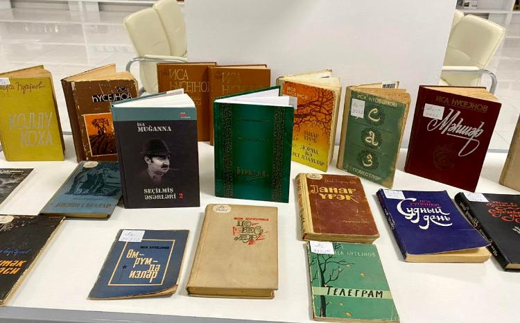 Mərkəzi Elmi Kitabxanada İsa Muğanna (Hüseynov) - 95 adlı sərgi təşkil edilib 