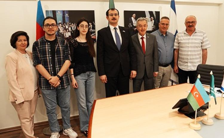 Посол Азербайджана в Холонском технологическом институте встретился со студентами БГУ 