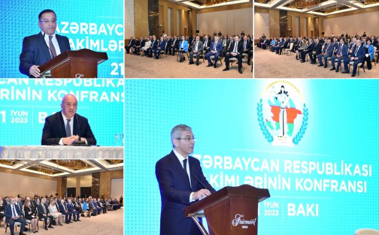 Azərbaycan Respublikası Hakimlərinin Konfransı keçirilib 