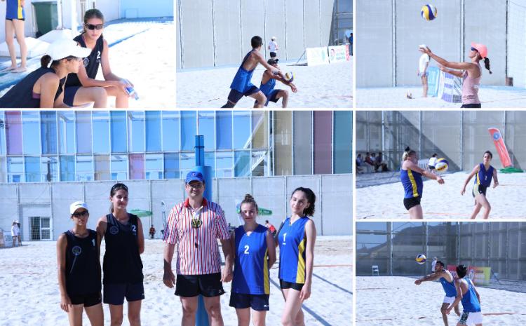 Çimərlik voleybolu üzrə Azərbaycan çempionatında II turun oyunları keçirilib 