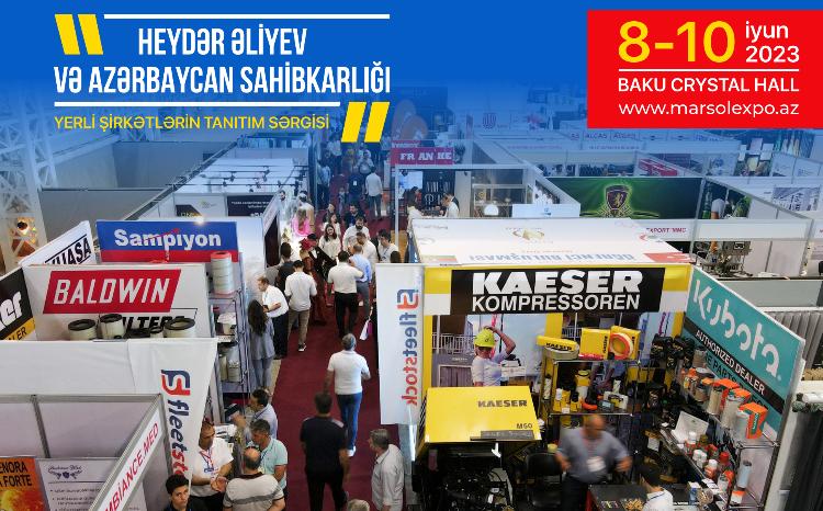 Yerli şirkətlərin sərgisi başlayır 