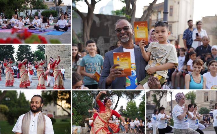 İçərişəhərdə Beynəlxalq Yoqa günü qeyd edilib 