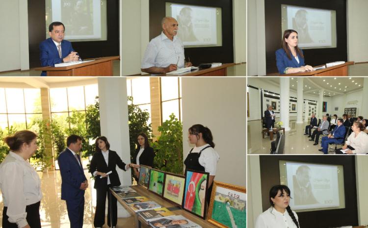 Qazaxda "Milli dövlətçiliyimizin xilaskarı" mövzusunda toplantı keçirilib 