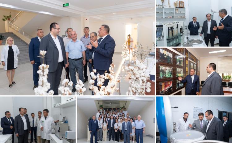 Nazir Məcnun Məmmədov Gəncə və Göygöldə elmi-tədqiqat institutlarının fəaliyyəti ilə tanış olub 