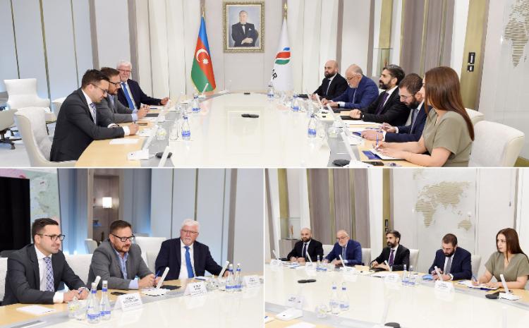 SOCAR-ın prezidenti "MOL Group" şirkətinin vitse-prezidenti ilə görüşüb 