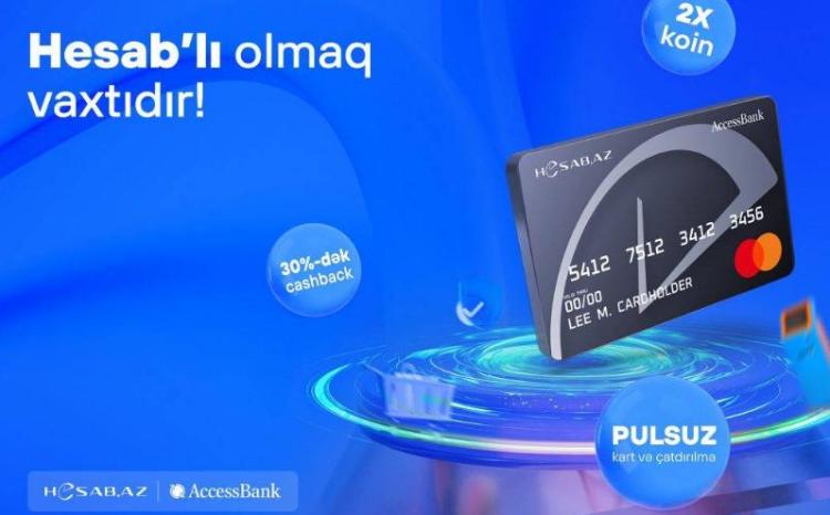Hesab.az və AccessBank Hesab debet kartını təqdim edirlər 
