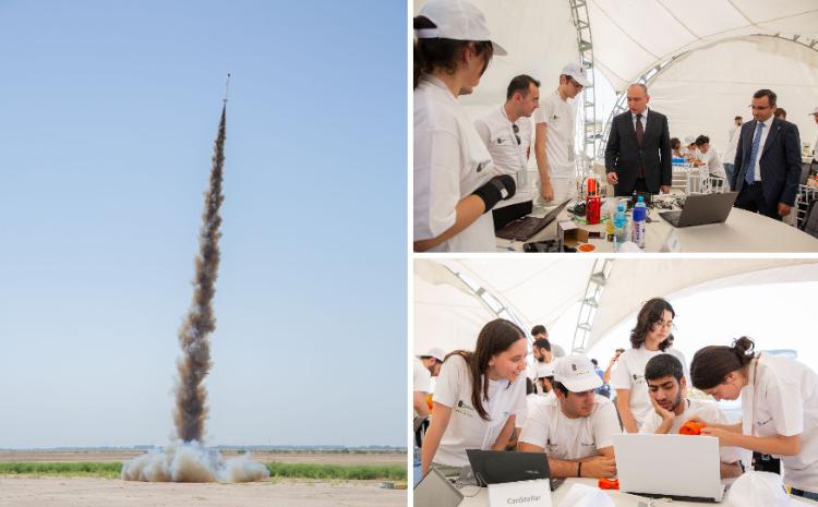 "CanSat Azərbaycan 2023" tələbə model peyk müsabiqəsinin final mərhələsi keçirilib 