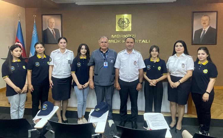 Dövlət Gömrük Komitəsinin Tibbi Xidmət İdarəsində könüllü gömrükçülər fəaliyyətə başlayıb 