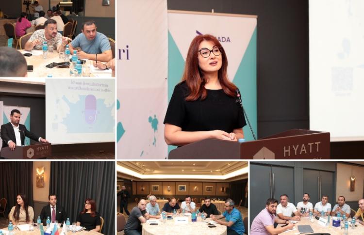 AMADA jurnalistlər üçün Antidopinq maarifləndirici və intellektual yarış keçirib 