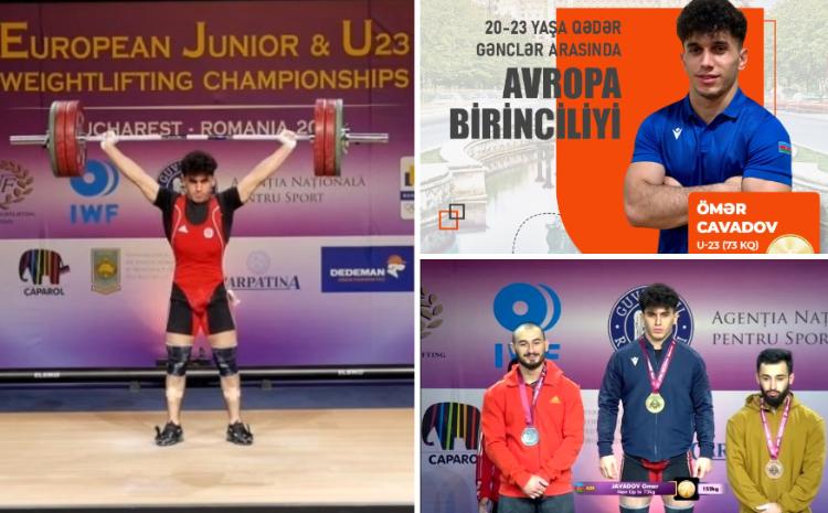 Ömər Cavadov Avropa birinciliyində qızıl medal qazandı! 