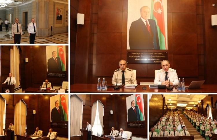 Hərbi Prokurorluqda geniş kollegiya iclası keçirilib 